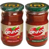 Altunsa 2x650 gr Acı ve Tatlı Biber Salçası