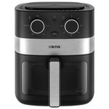 Altus 6.5l Siyah Eco Airfryer, Güçlü ve Şık Tasarım, Sağlıklı Pişirme - Açık Bej