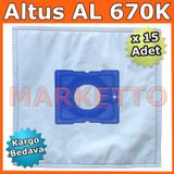 Altus AL 670K 10 Adet Süpürge Toz Torbası