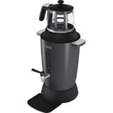 Altus AL 798 Siyah Semaver Çay Makinesi – 3,5 L Su Isıtıcı, 0,9 L Cam Demlik, Paslanmaz Çelik Gövde, Sıcak Tutma Fonksiyonu - Gri