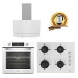 Altus Ala 322 W - 159 Dw - 510 W Turbo Beyaz Cam Ankastre Set