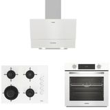 Altus ALA 322 W - 189DW - 527W Beyaz 3'lü Ankastre Set