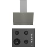 Altus ALA 510 G - ALA 189 DG Gri 2'li Cam Ankastre Set