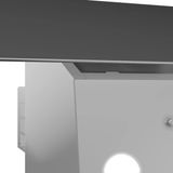 Altus ALA 527 G Gri Duvar Tipi Eğimli Cam Davlumbaz