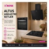 Altus Ankastre Set No 203 Siyah (Ala 322 B - Ala 189 Db - Ala 570 B)