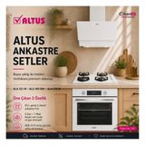 Altus Ankastre Set No 207 Beyaz (Ala 322 W - Ala 189 Dw - Ala 570 W)