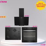 Altus Ankastre Set Siyah Cam Set No 201 ( Ala 310 B - Ala 510 B - Ala 159 Db)