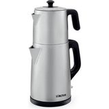 Altus Çay Makinesi Inox Gövde Çaycı - Beyaz