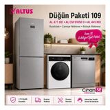 Altus Düğün Paketi 109 Alk 471 Xıe Buzdolabı + Al cm 91050 D Çamaşır Makinesi + Al 445 Nıx Bulaşık Makinesi