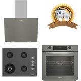 Altus Gri Cam Ankastre Set 570 G - 189 Dg Woklu - 322 G Dijital Turbo -Hediyeli