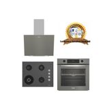 Altus Gri Cam Ankastre Set 570 G - 189 Dg Woklu - 322 G Dijital Turbo