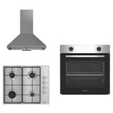 Altus Inox 3 Lü Ankastre Set ( Ala 310 I - Ala 181 Gid - Ala 522 I ) Gri