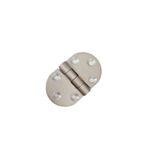 Alüminyum 3 cm Oval Mentese 30 x 55 x 2 mm / 10 Adet