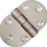 Alüminyum 4 cm Oval Mentese 40 x 68 x 3,3 mm / 10 Adet