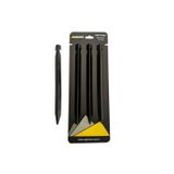 Alüminyum 6061 Çadır Kazığı 18 cm Siyah 4'lü