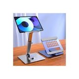 Alüminyum, Açı ve Yükseklik Ayarlı 360° Dönen Masaüstü Telefon Laptop, Macbook İpad ve Tablet Standı