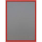 Alüminyum Açılır Kapanır Çerçeve Gönye Köşe - B2 - 50 x 70 cm - Kırmızı - 25MM