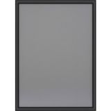 Alüminyum Açılır Kapanır Çerçeve Gönye Köşe - B2 - 50 x 70 cm - Siyah - 25MM