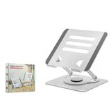 Alüminyum Alaşim 360 Derece Dönebilen Premium Laptop Standi - Silver Hdx8019