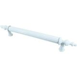 Alüminyum Asos Boru Kulp Lüks Modern Dolap Mutfak Çekmece Vestiyer Kulp - Beyaz - 96 mm