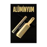 Alüminyum Berber Kuaför Saç Kesim Tarağı Nano Absolute Professional