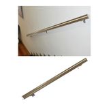 Alüminyum Bronz Merdiven Tutamak, Korkuluk Yaşlı Engelli Duvar Tutamağı 100 Cm. Istenilen Ölçüde 100 Cm'ye Kadar