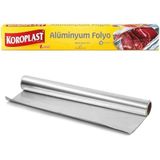 Alüminyum Folyo 15 Mt, Bpa İçermez, Dayanıklı Yapışmaz Folyo 30 Cm X 15 Mt, Tavuk, Izgara, Et, Yemek, Gıda Artıklarını Saklamak Için İdeal, Mutfakta Çok Yönlü Kullanım, Yüzey Korumaya Uygun