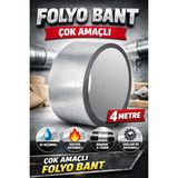 Alüminyum Folyo Bant Yanmaz Sızdırmaz Soba ve Cok Amaclı Bant - .
