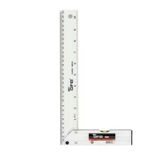 Alüminyum Gönye Su Terazili 300 Mm / 30 Cm