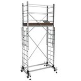 ALÜMİNYUM İSKELE 5 METRE TELESKOPİK (SAR7509) 2 x 2,5 = 5 METRE