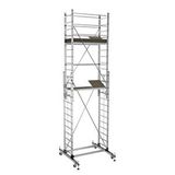 Alüminyum İskele 7 Metre Teleskopik (sar7513) 2 X 3,5 = 7 Metre Gri