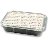 Alüminyum Kapaklı Kap Tabak Kase yemek ve salata 250Gr - 100 Adet