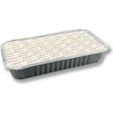 Alüminyum Kapaklı Kap Tabak Kase yemek ve salata 750Gr 300 Adet