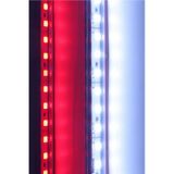 Alüminyum Kasalı Çubuk Bar Led 12v 72 Ledli 5730 Şeffaf Cam Kırmızı Led