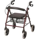 Alüminyum Katlanabilir Rollatör Yürüteç 130 Kg Taşıma Kapasiteli | Lüx 1. Sınıf | 2 Yıl Garanti