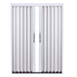 Alüminyum katlanır sürgülü ahır kapısı kilitli, yatak odası, yemek odası, mutfak kiler ve banyo için ideal oda ayırıcı - yaşam alanları için modern yer tasarrufu sağlayan tasarım