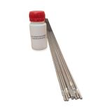 Alüminyum Kaynak Teli 3.2 Mm 10Adet+Alüminyum Kaynak Dekapani 50 Gr