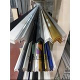 Alüminyum Köşe Profili 1X1CM L Köşe Profil (Istediğiniz Ölçüde Kesim) 300CM - Beyaz - 300 cm