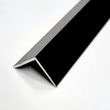 Alüminyum Köşe Profili Alüminyum Köşebent L Profil Siyah (2 cm X 2 cm X 100 cm)