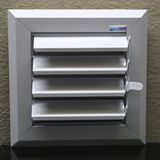 Aluminyum Menfez Banyo Hava Panjuru Beyaz Renk Ölçü 23x23 | alüminyum