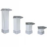 Aluminyum Mobilya Ayağı 40*40mm ( 4 Adet)