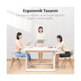 Alüminyum Notebook Standı Yükseklik ve Eğim Ayarlı Ergonomik Metal Laptop Standı 11-17 Inch Arası Notebook Dizüstü Bilgisayar Standı, Ayarlanabilir - 1 GB