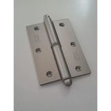 Alüminyum Okka Menteşe Saten Sol (Güven-İş) ( 4 X 10 Cm)