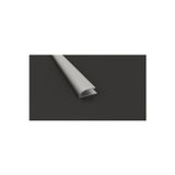 Alüminyum Oval U 10mm Parke Bitim Profili Çıtası Gri 90Cm