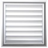 Alüminyum Parlak Eloksal Menfez Banyo Hava Panjuru Yüzeysel Menfez 22X22