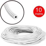 Aluminyum Sineklik Teli Fitili Beyaz 5Mm Kapi Pencere Tul Sabitleme Lastik Contasi -10 Metre