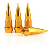Alüminyum Sivri Sibop Kapağı Gold 4'lü 45MM