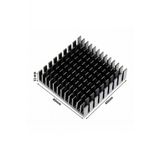 Aluminyum Sogutucu 4X4cm 40X40mm 143 Kanat Pasif Radyator Peltier Led Elektronik Devre Entegre Vga Ram Memory