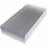 Alüminyum Soğutucu Blok 35X145MM Isı Emici 1 Metre LED Aydınlatma Devre Soğutma Profil Kanal Eloksallı 24494 - Gümüş