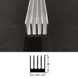 Alüminyum Soğutucu Profil Led Soğutma Profili 30 X 26 Mm 511372491